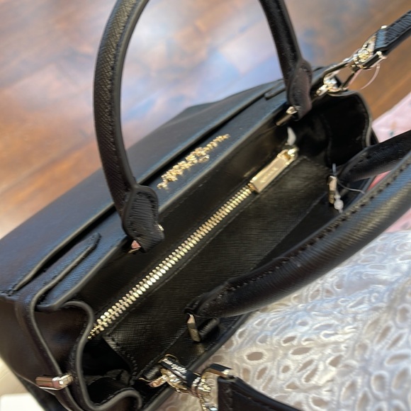 Kate Spade staci small satchel black NWT - Picture 13 of 16